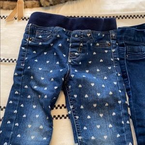 Cat and Jack toddler jeans bundle, great condition